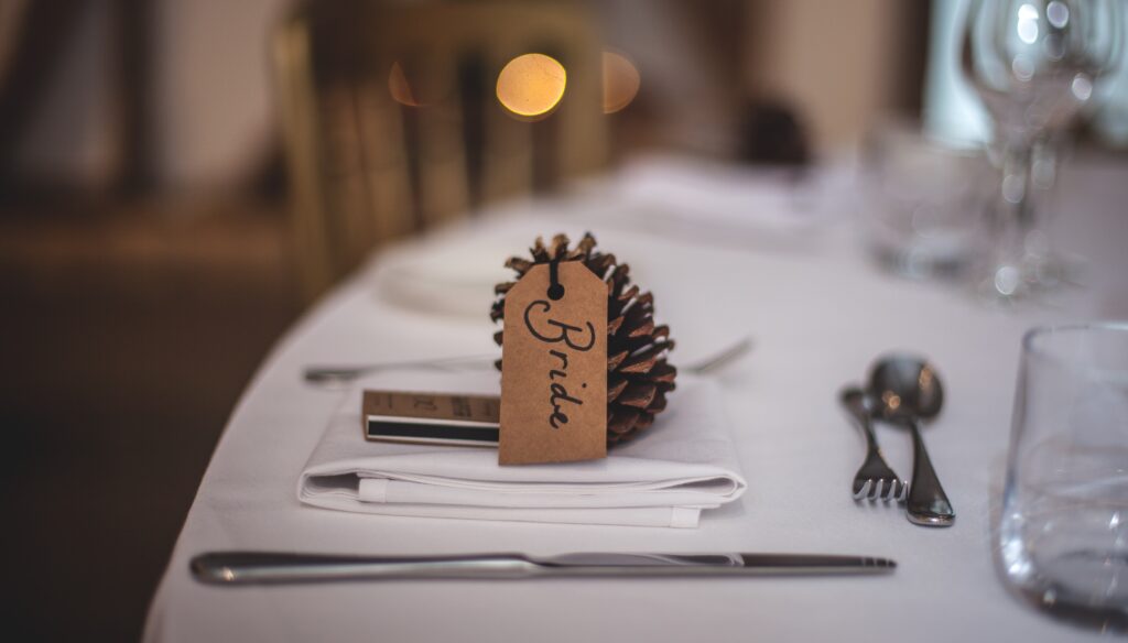 wedding utensils and accessories