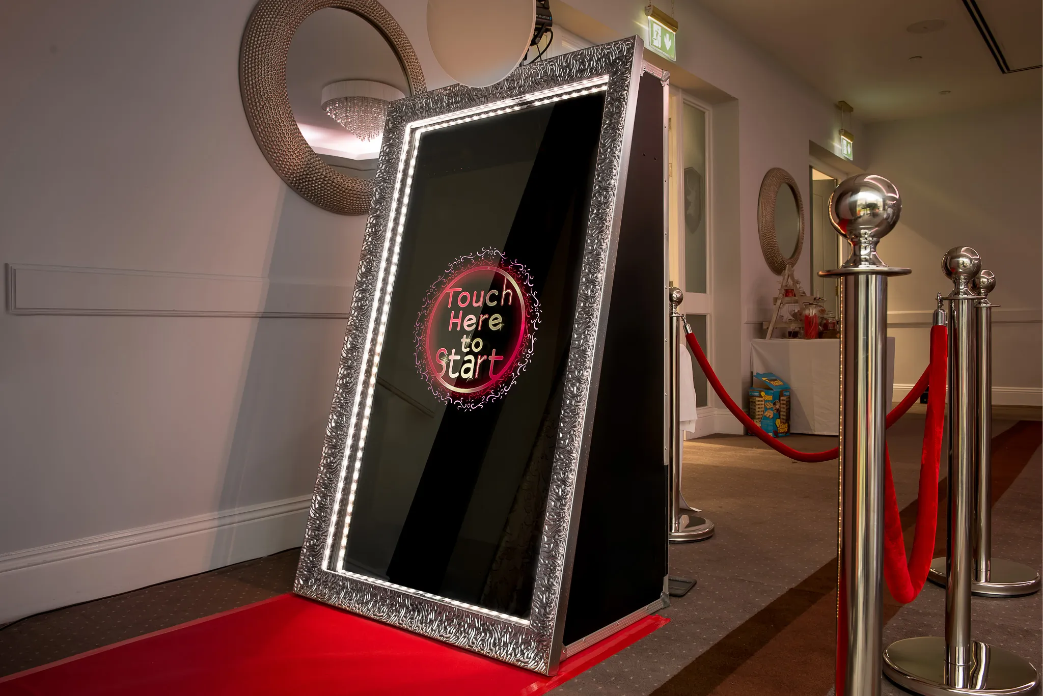 Luxury magic photo mirror