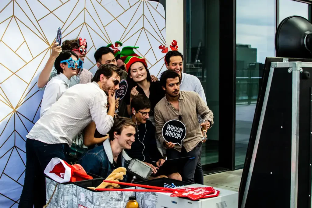 Corporate 360 video booth