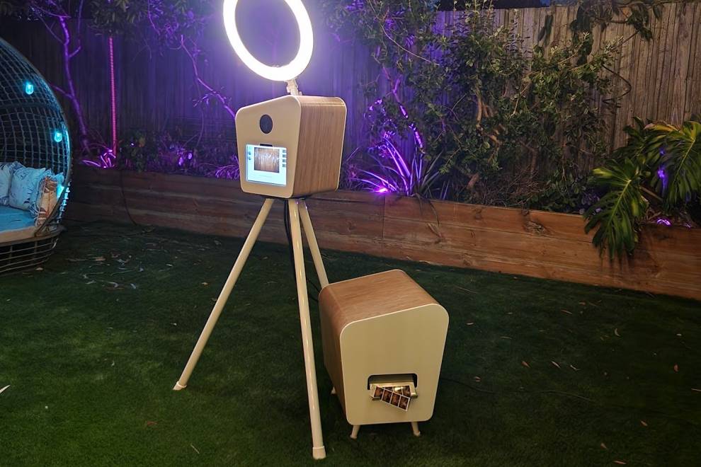 retro photo booth Melbourne