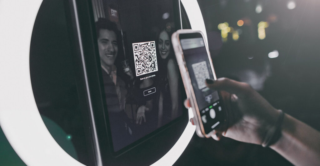 QR Code Photo Booth Melbourne