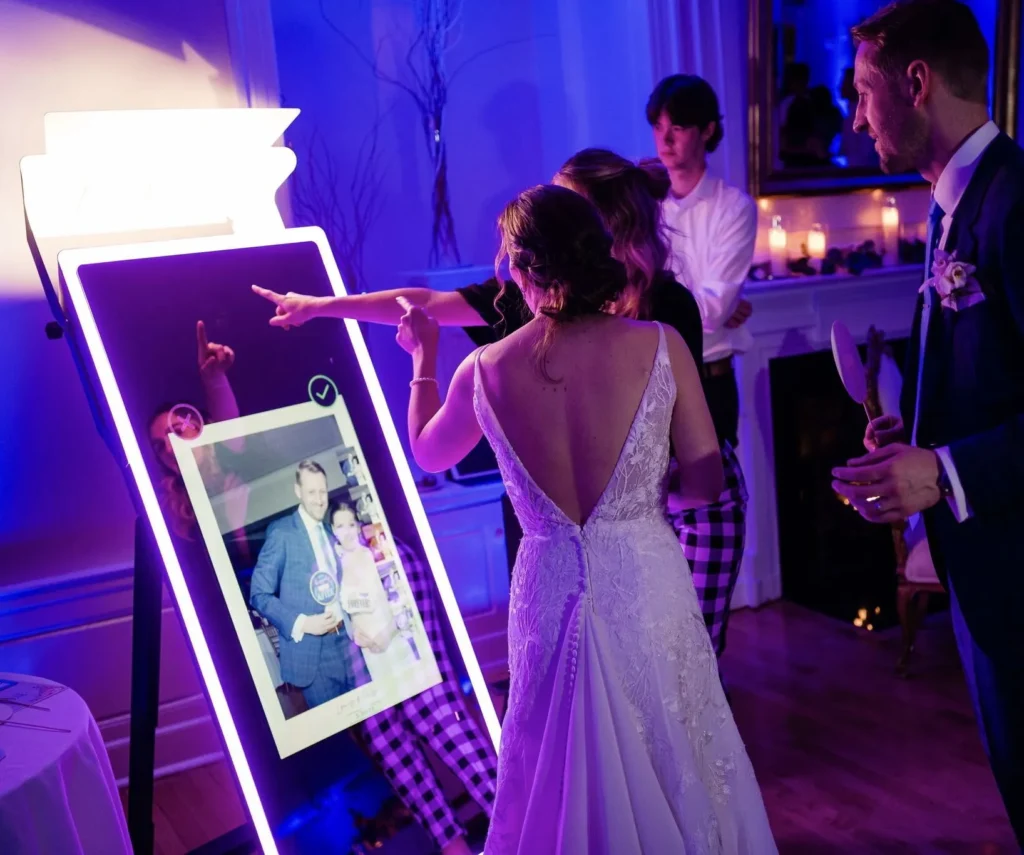 Mirror Photo Booth Wedding Melbourne