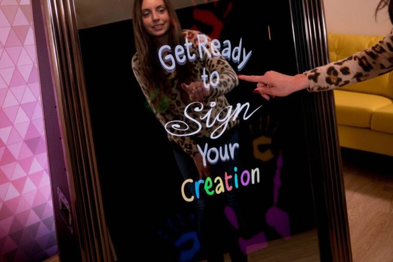 Mirror Photo Booth Rental