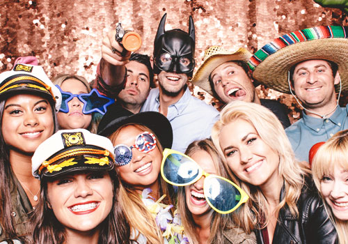 luxury event photo booth Melbourne