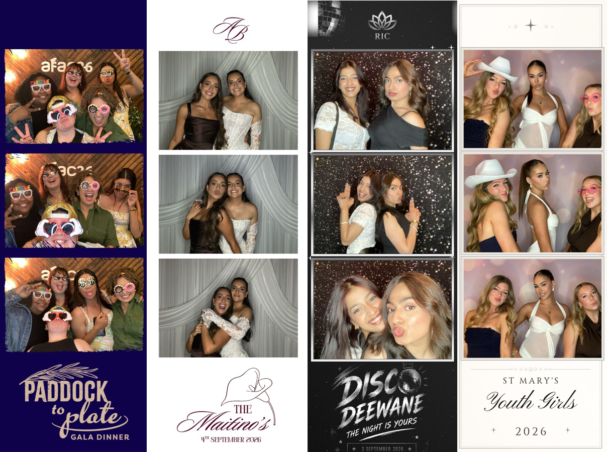 Photo booth strip